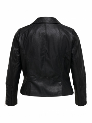 CAREMMY FAUX LEATHER BIKER NOO 177911 Black