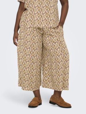 CARNOVA CALF SKIRT PANT AOP 196844001 White